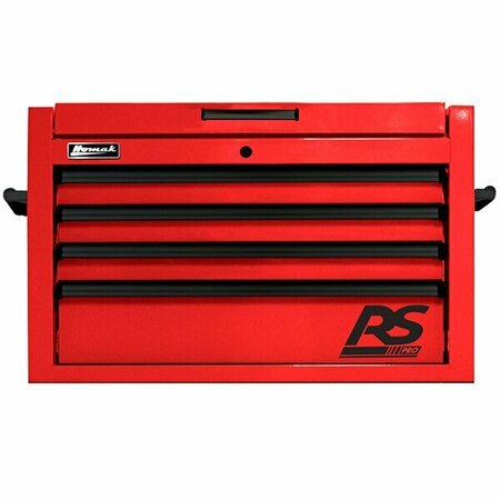 HOMAK RS Pro 36'' Red 4-Drawer Top Chest RD02036040 571RD02036040